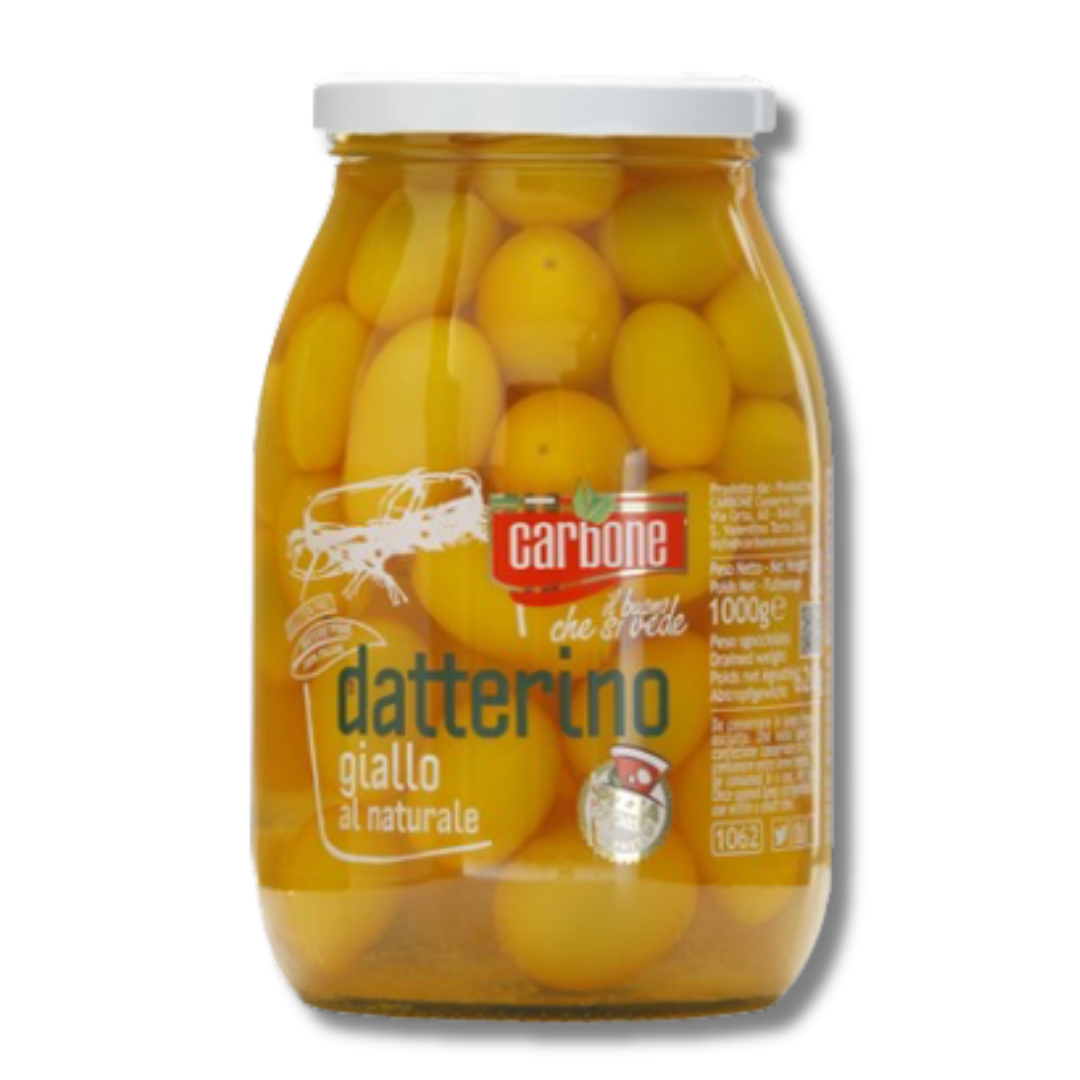 Carbone Yellow Datterini Tomatoes β Sweet & Low-Acidity Italian Tomatoes