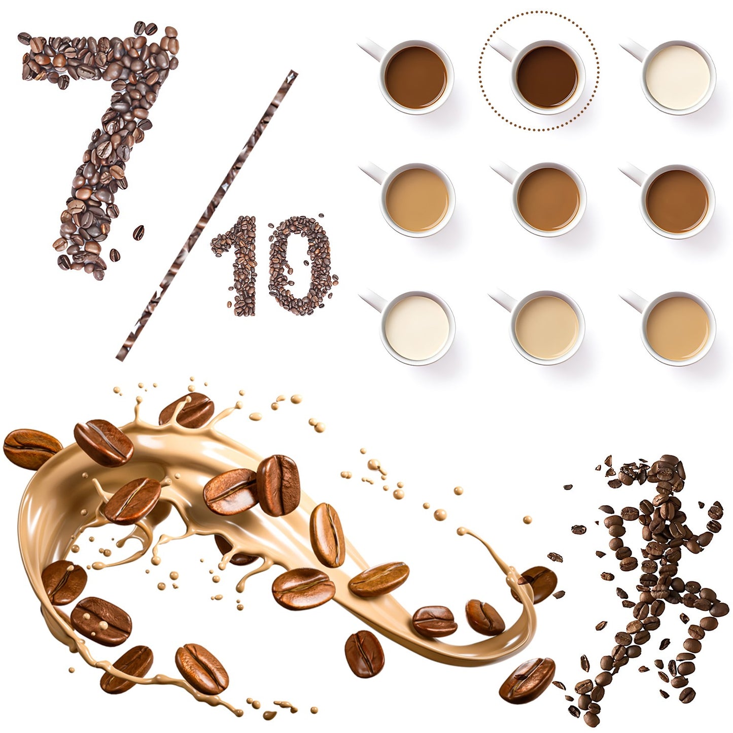 fresh coffee beans