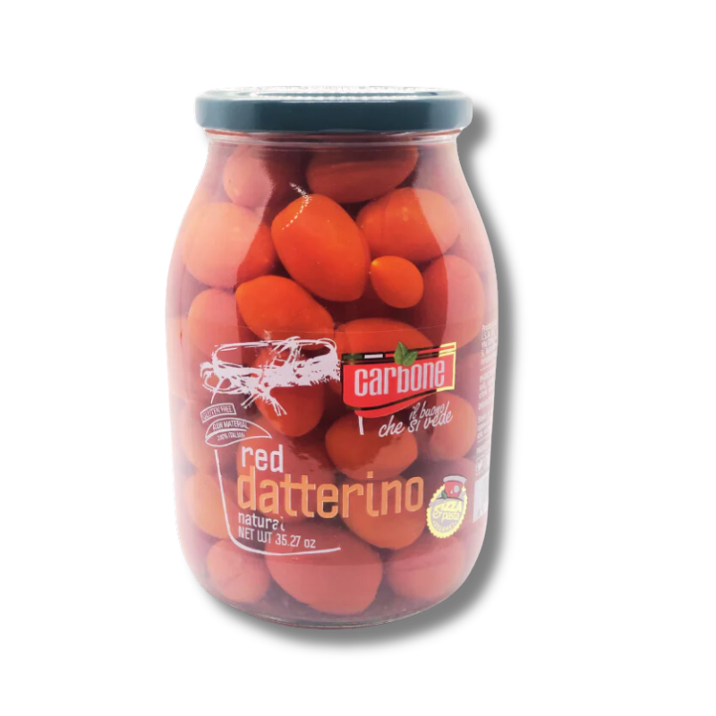 Carbone Red Datterino Tomatoes in Water | 2.2 lbs – Italian Grown