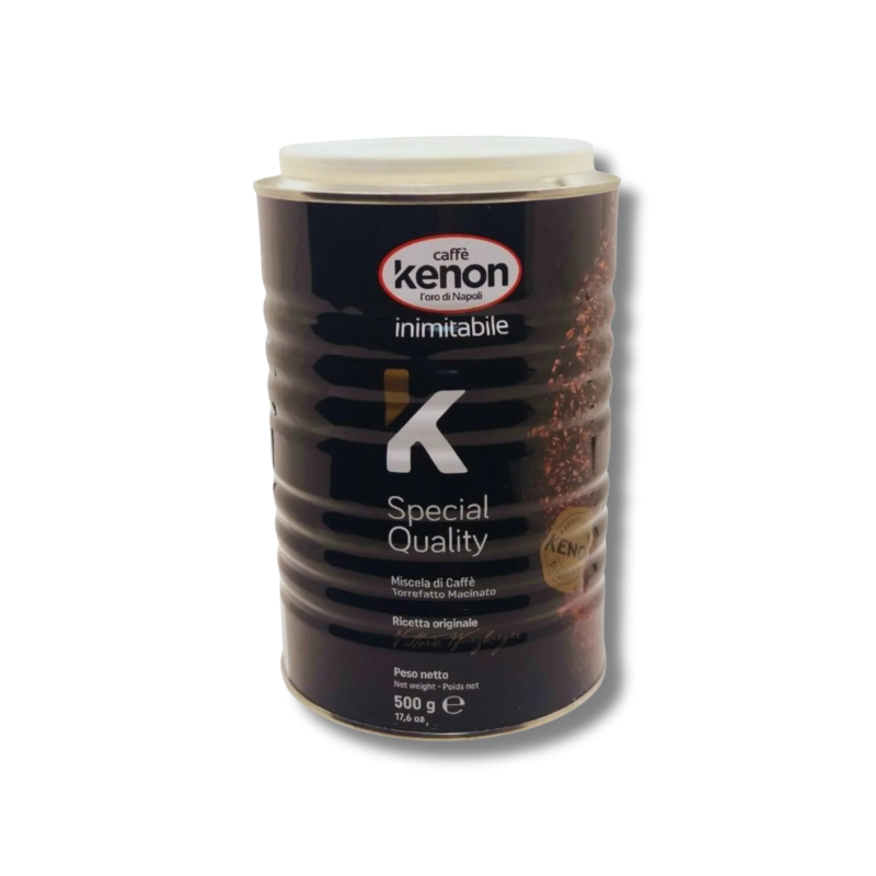 Kenon Italian Roasted Ground Coffee | 100% Arabica – 1.1 lbs (500g)