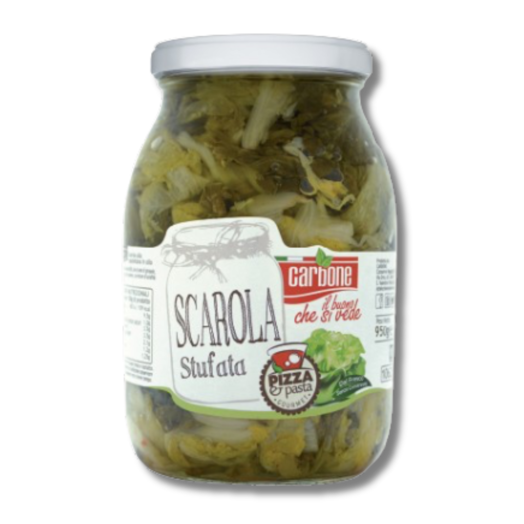 Carbone Oil Stewed Escarole β Italian Seasoned Escarole