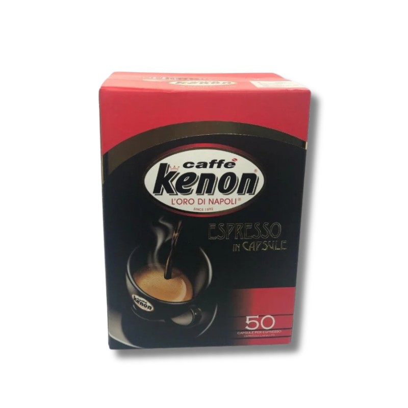 Kenon Nespresso Compatible Italian Coffee | 50 Capsules – 70% Arabica