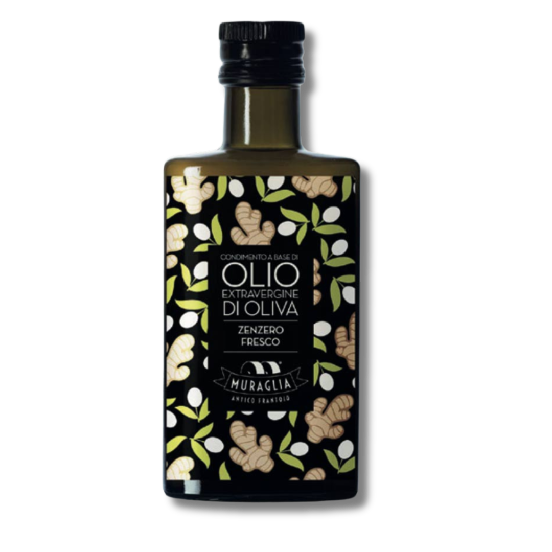 Ginger Seasoning Oil – Warm & Aromatic Infused Olive Oil