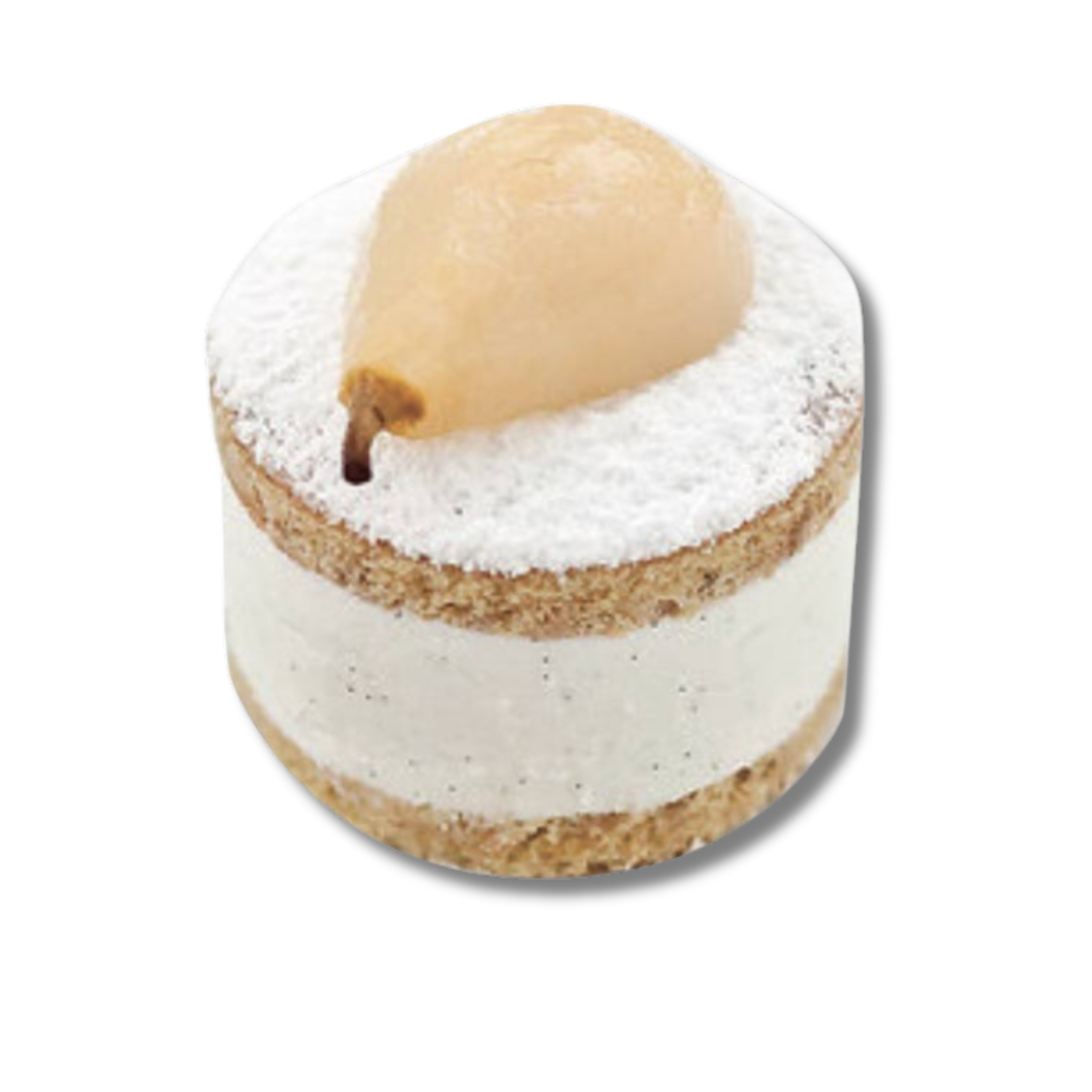 Ricotta & Pear Dessert – Italian Hazelnut Biscuit Delight