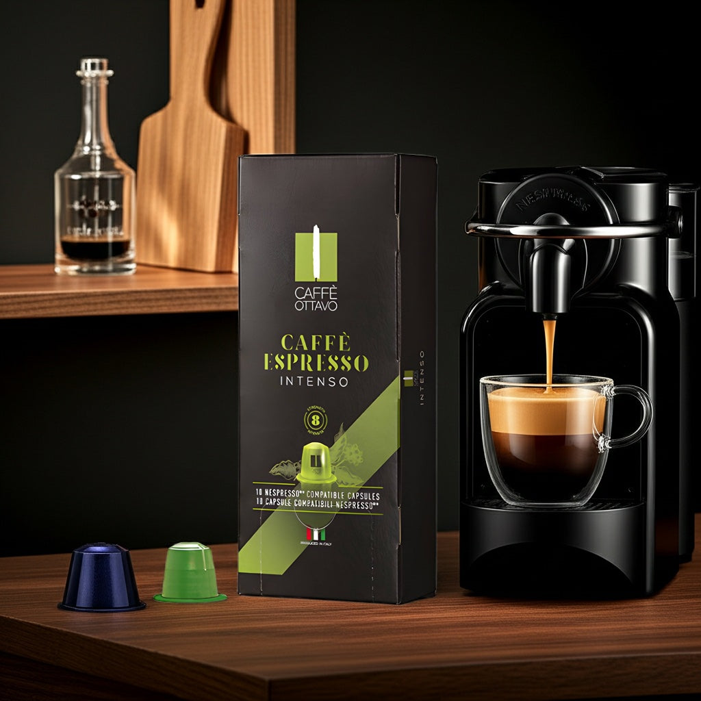 Caffè Ottavo Intenso Espresso Capsules - 5 packs (50 capsules)