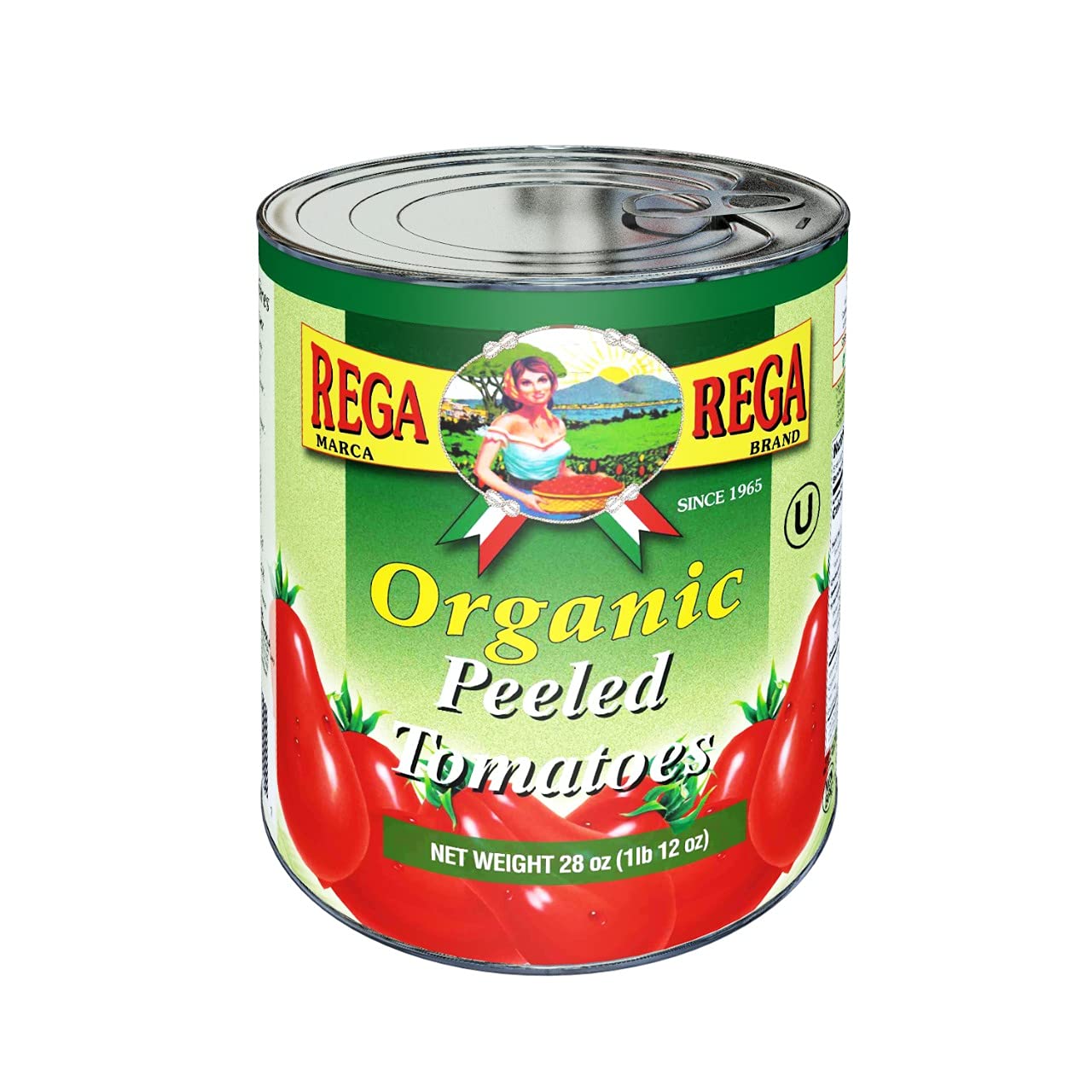 Rega organic peeled tomatoes