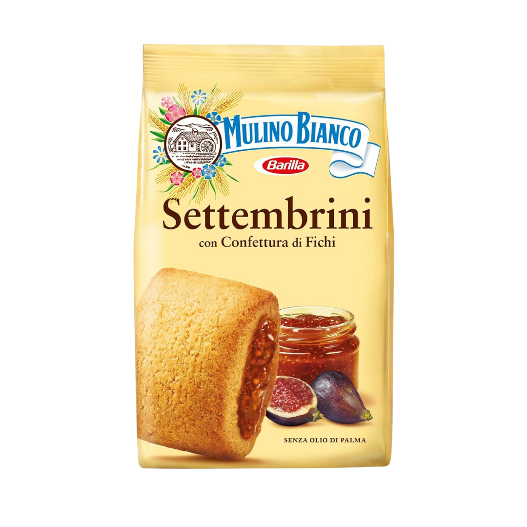 Mulino Bianco | Italian Biscuits | Mulino Bianco, Settembrini | Cookies From Italy | 8.81 Ounce Total Weight