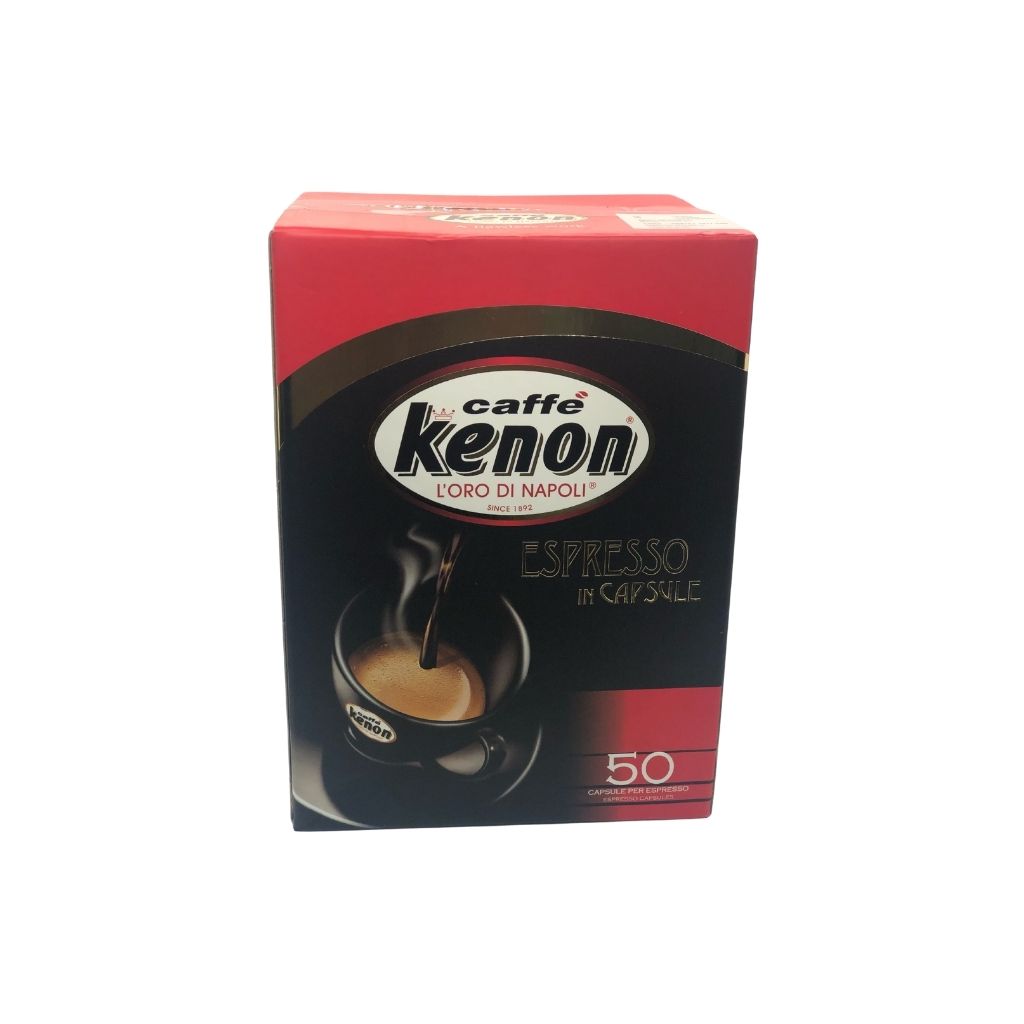 Kenon Nespresso Compatible Italian Coffee | 50 Capsules – 70% Arabica