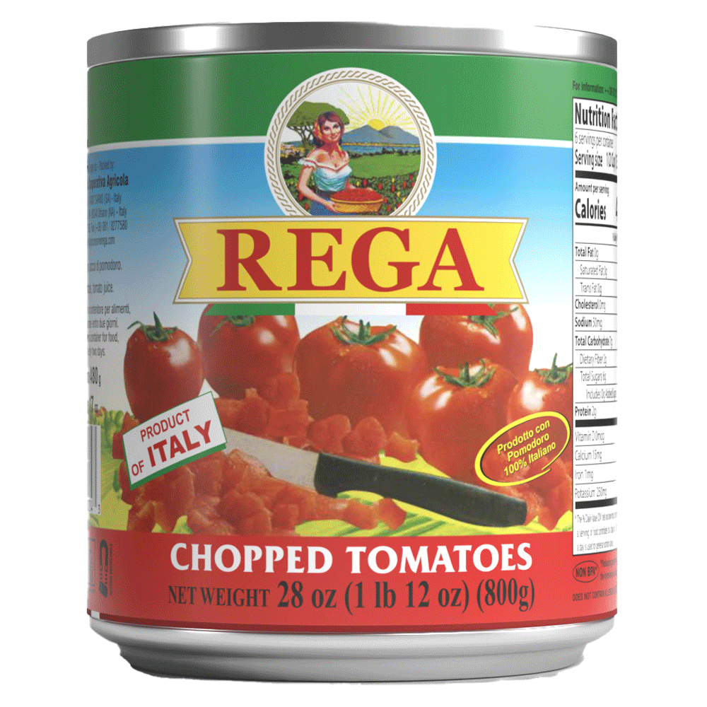 Rega Chopped Tomatoes (105 oz)