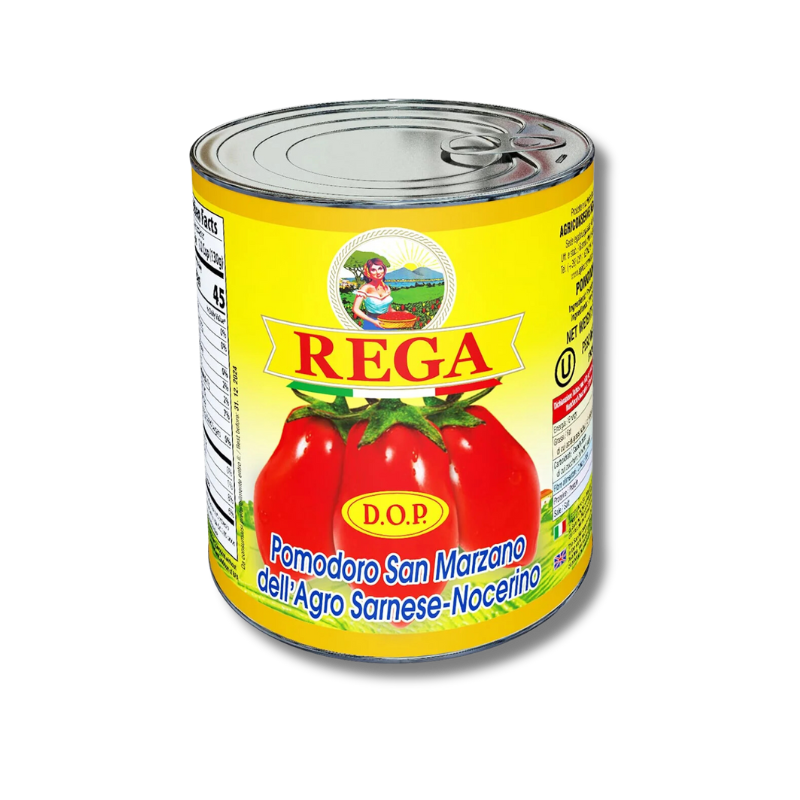 Rega San Marzano Whole Peeled Plum Tomatoes (28 oz)