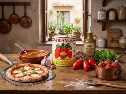 Strianese San Marzano D.O.P Whole Peeled Tomatoes | 28oz Can