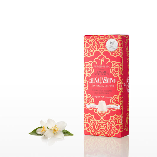 TeEspresso China Jasmine Loose Leaf Tea Capsules