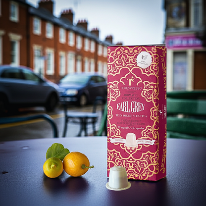 TeEspresso Earl Grey Loose Leaf Tea Capsules - 5 packs (50 capsules)