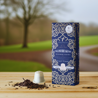 TeEspresso English Breakfast Loose Leaf Tea Capsules -5 packs (50 capsules)