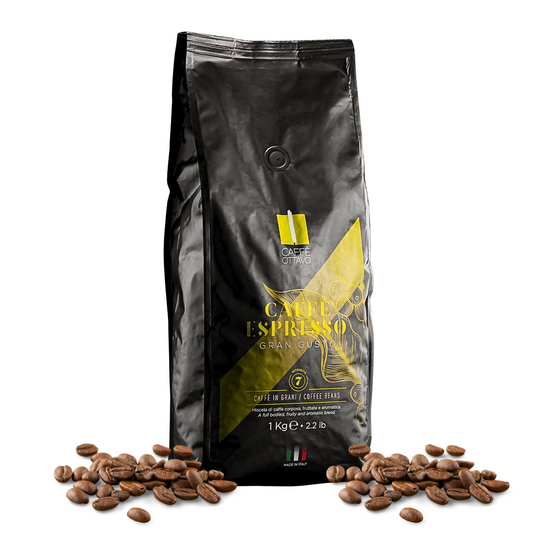 Caffè Ottavo Whole Espresso Beans - 1kg