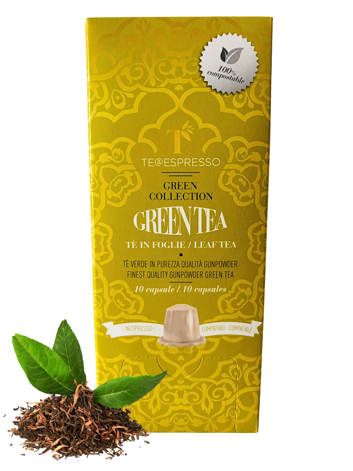 TeEspresso Green Tea Loose Leaf Tea Capsules