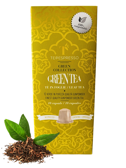 TeEspresso Green Tea Loose Leaf Tea Capsules