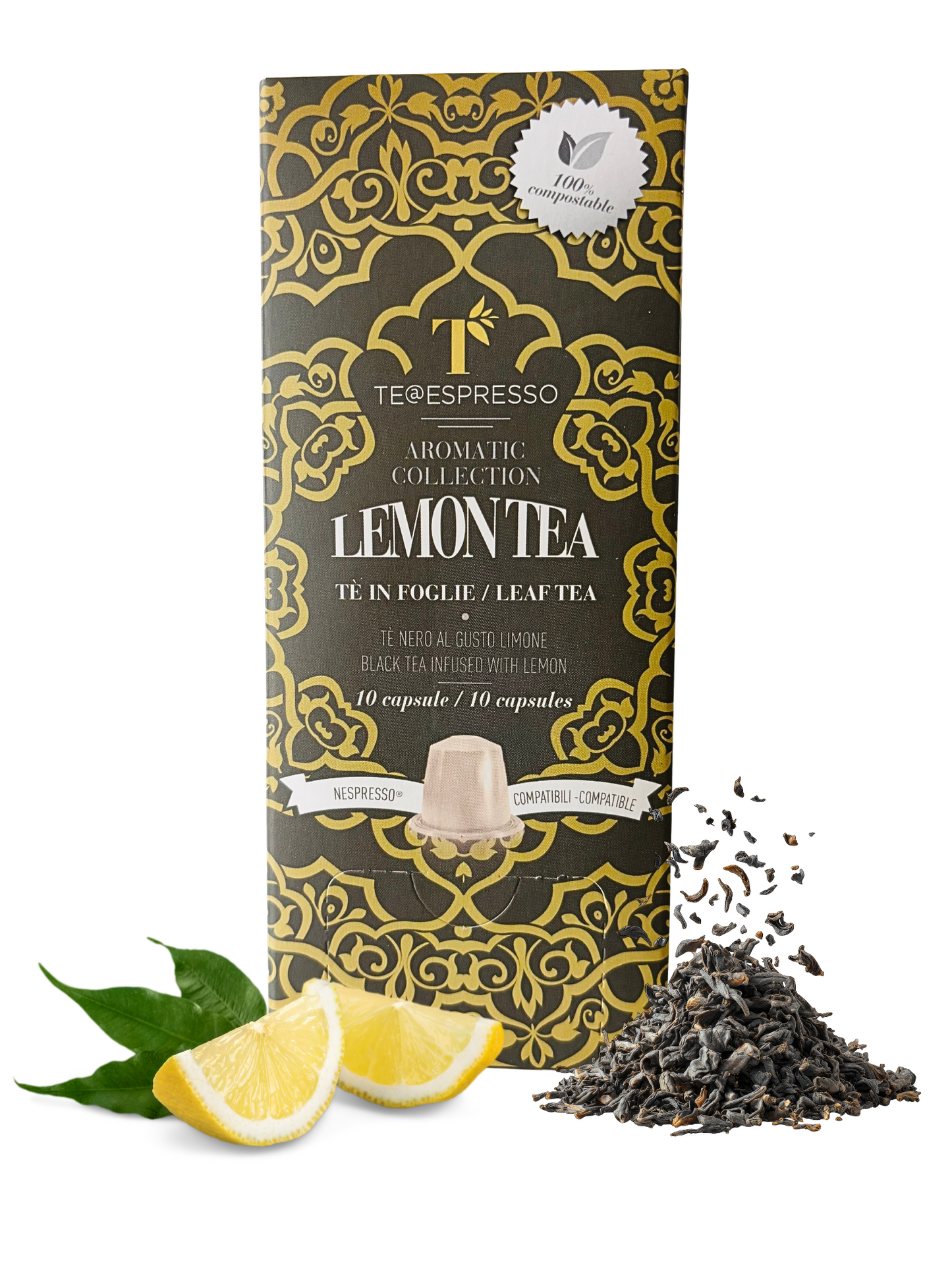 TeEspresso Lemon Tea Loose Leaf Tea Capsules
