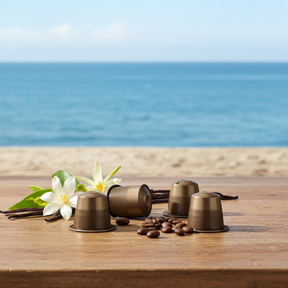 Caffè Ottavo Vanilla Espresso Capsules - 5 packs (50 capsules)