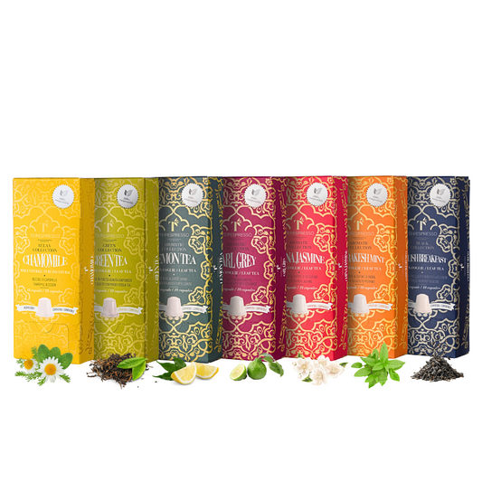 TeEspresso Mixed Variety Loose Leaf Tea Capsules – 7 Flavors