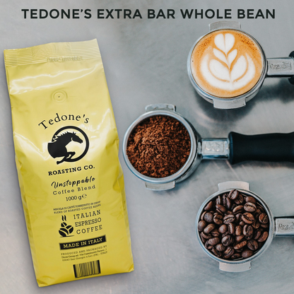 Tedone extra bar whole bean 