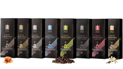 Caffè Ottavo Mixed Variety Espresso Capsules – 8 Blends (80 capsules)