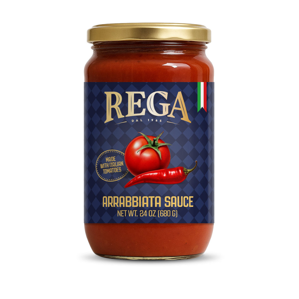 REGA Arrabbiata official packaging