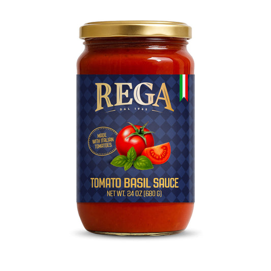 REGA Tomato Basil official packaging