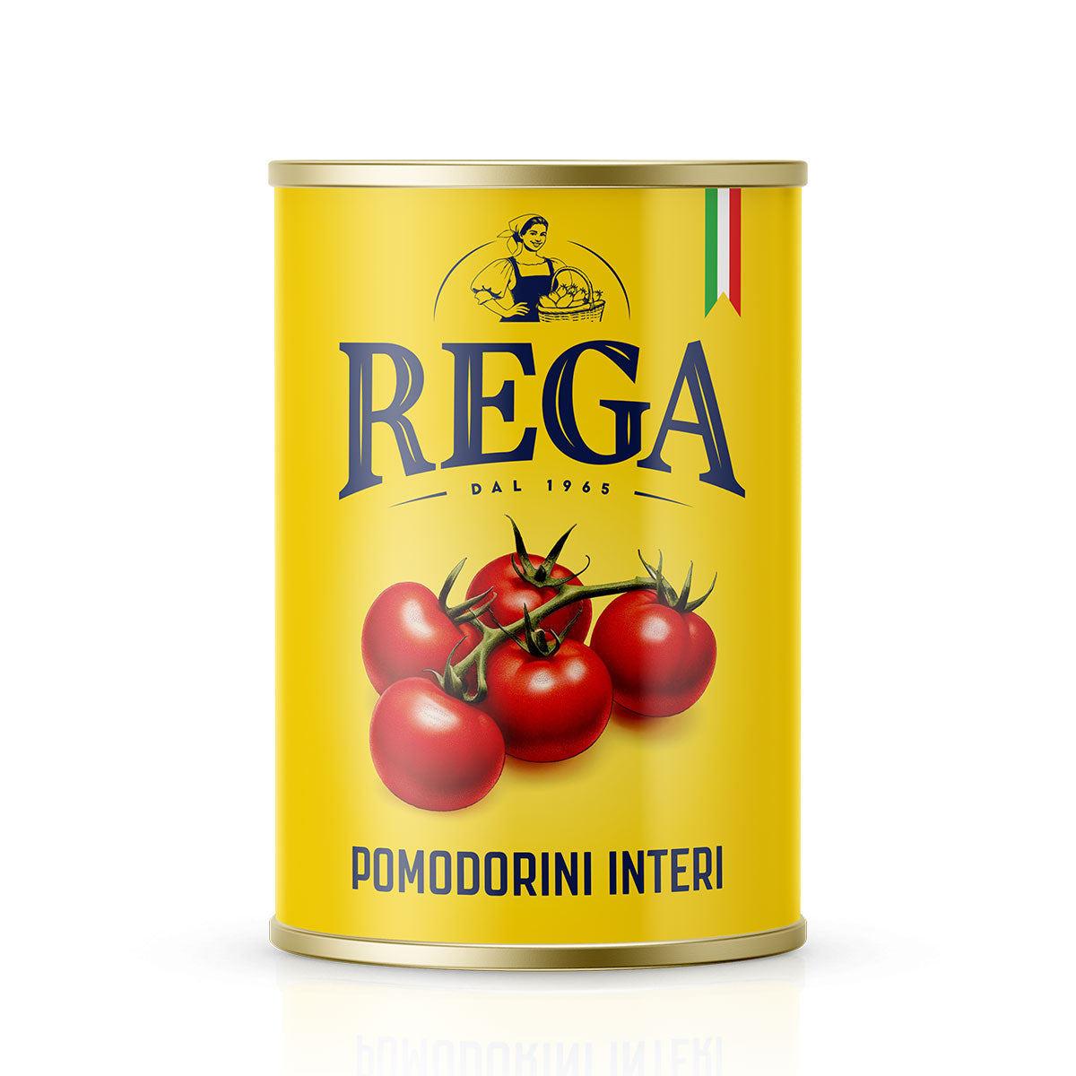 REGA Pomodorini Interi official cherry tomatoes can