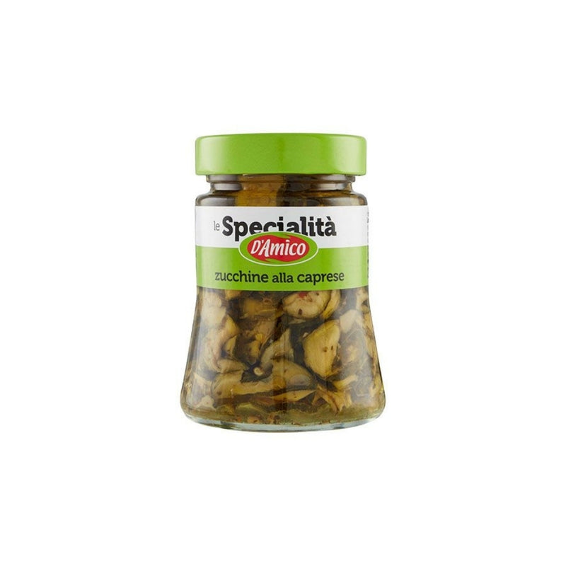 D'Amico - Zucchini in Sunflower Oil and Extra Virgin Olive Oil (280g)
